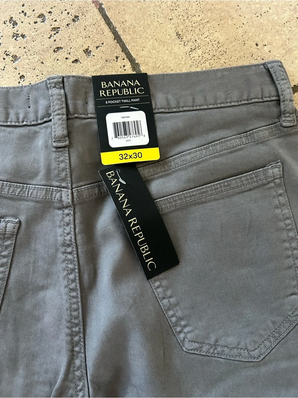 Banana Republic Men's 5 pocket Twill Pants